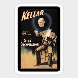 Vintage Halloween/ Kellar Sticker